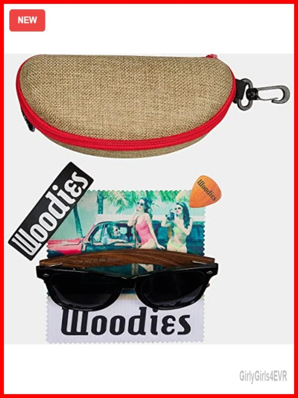 Wood Sunglasses with Polarized Lenses UV Protection for Men Women